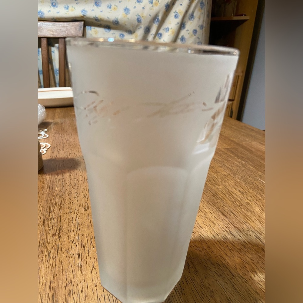 Libby Frosted Glass #24 Jeff Gordon